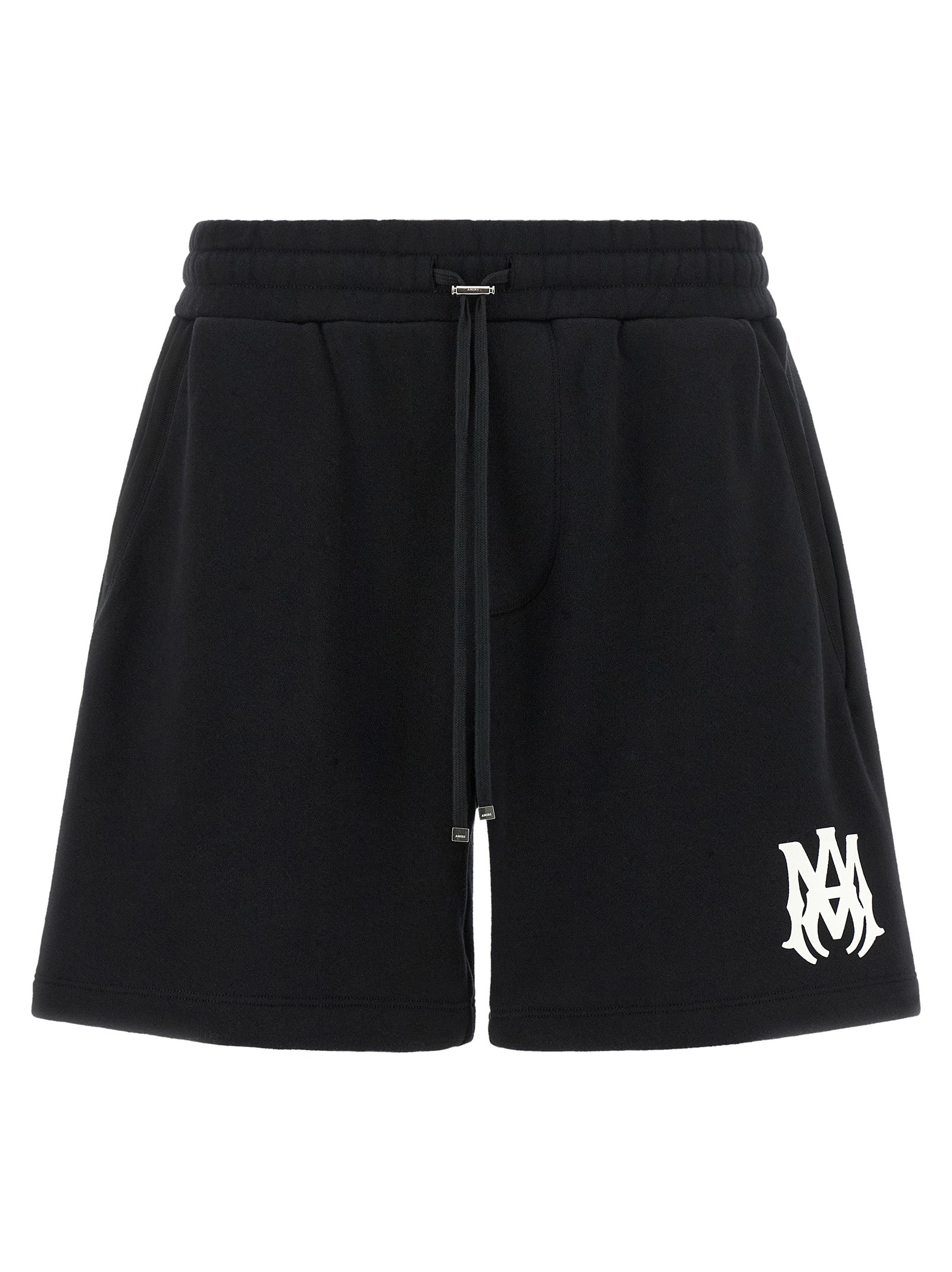 Amiri Black Cotton Bermuda Men's Shorts