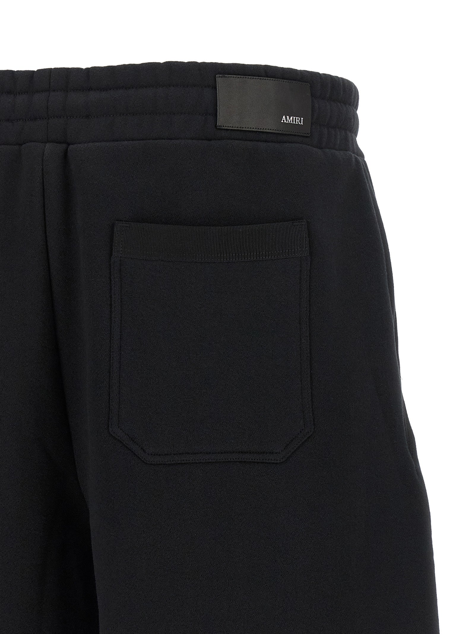 Amiri Black Cotton Bermuda Men's Shorts