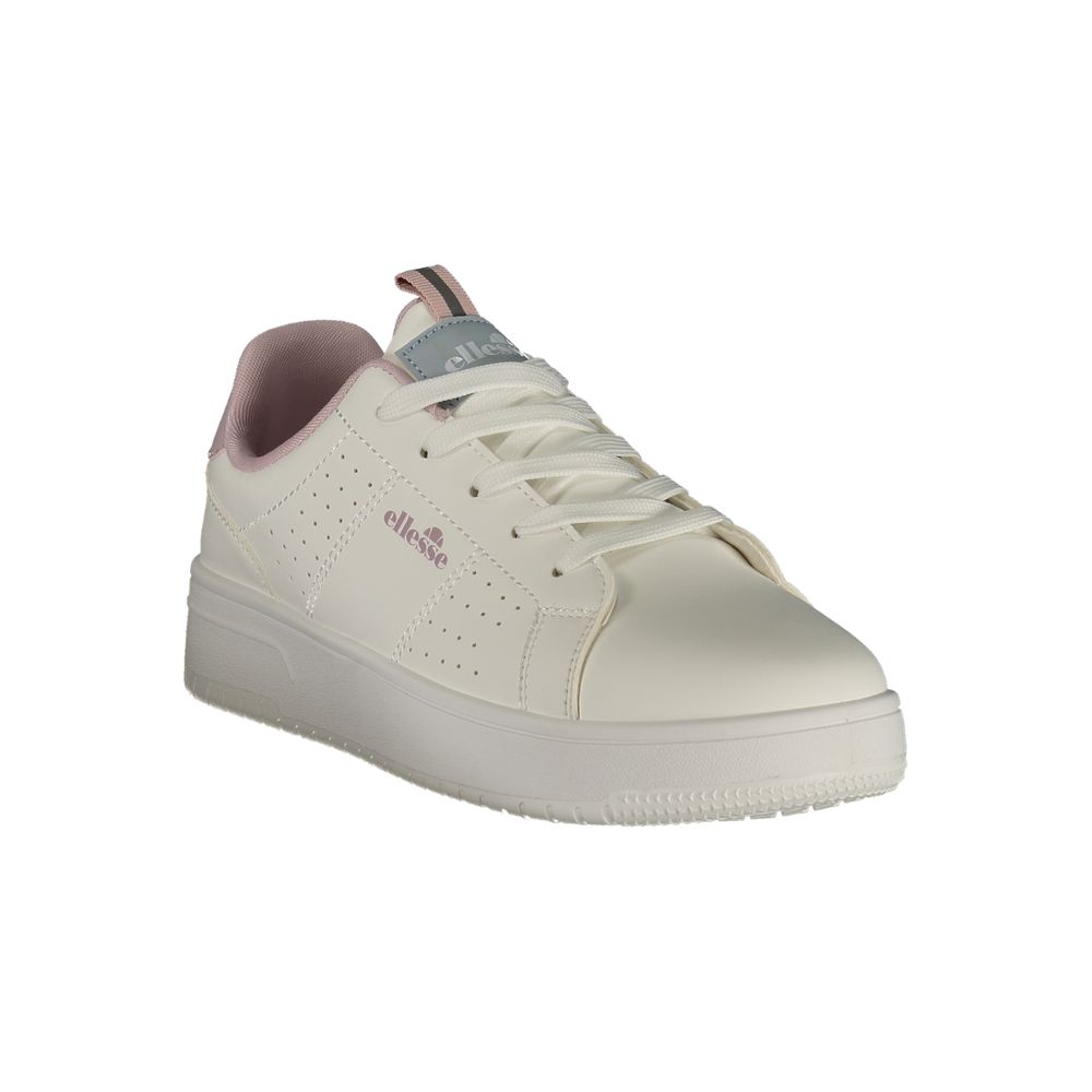 Ellesse White Polyurethane Women's Women's Sneaker
