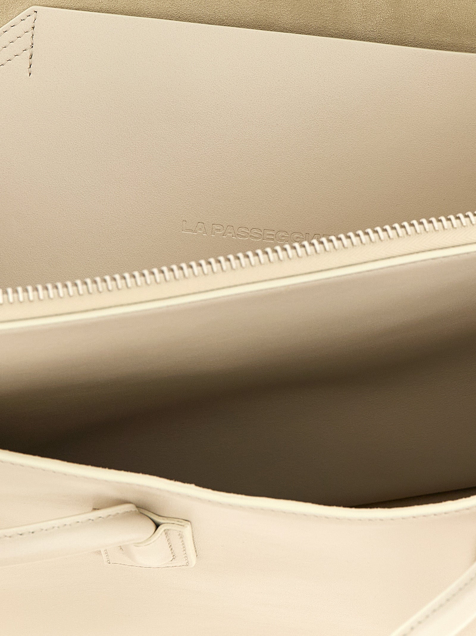 The Attico White Bovine Leather Shoulder Women's Bag