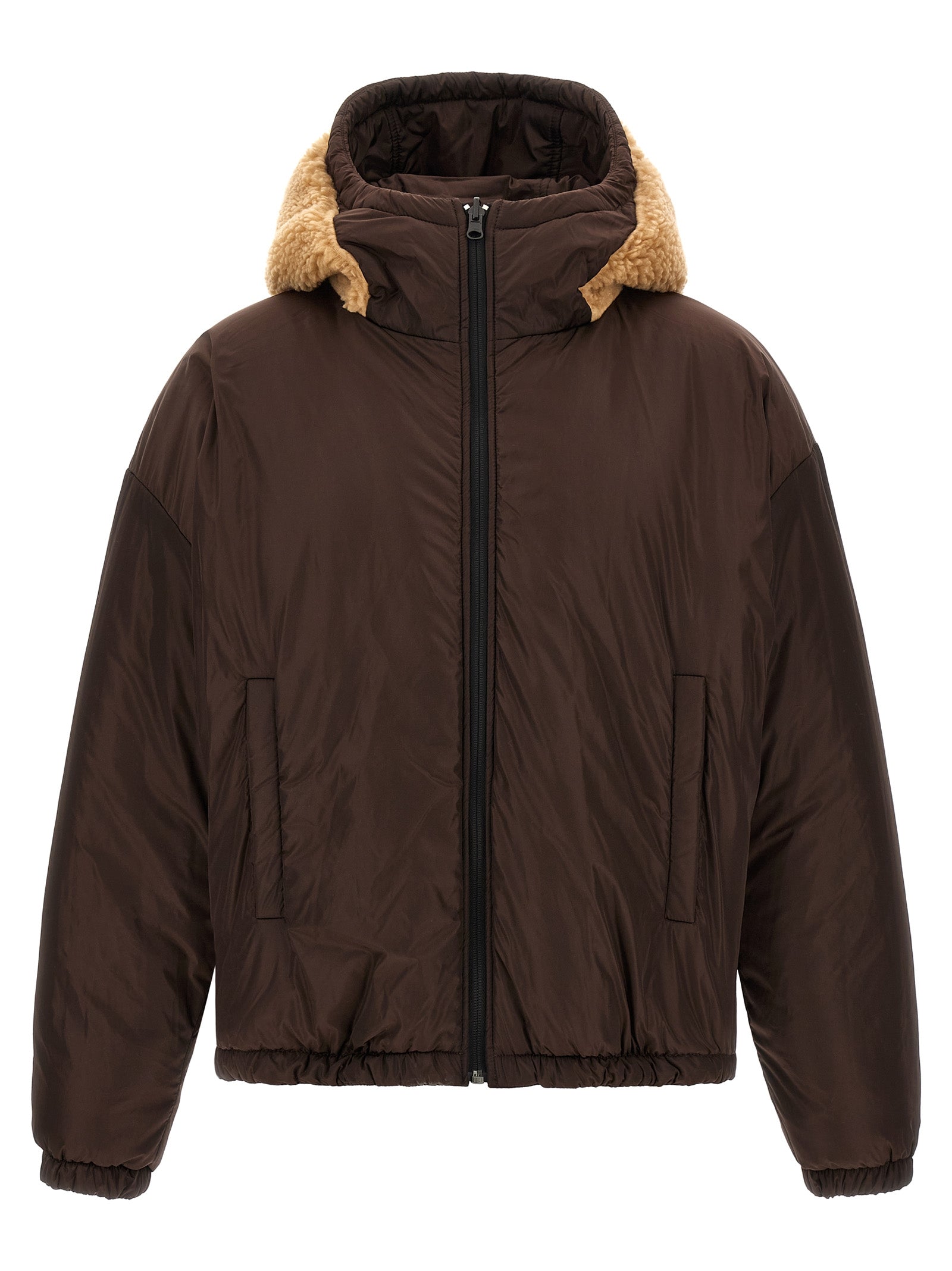 Dsquared² Brown Polyester Men's Bomber