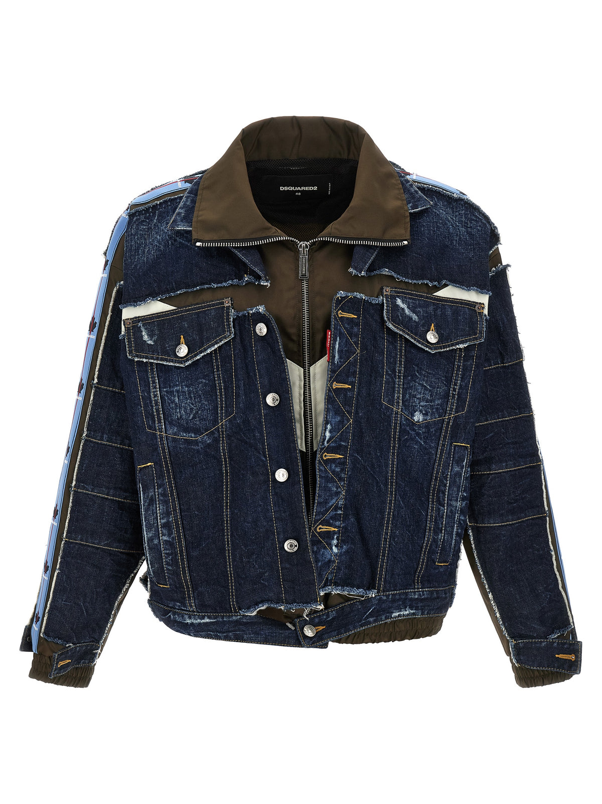 Dsquared² Blue Cotton Denim Men's Jacket