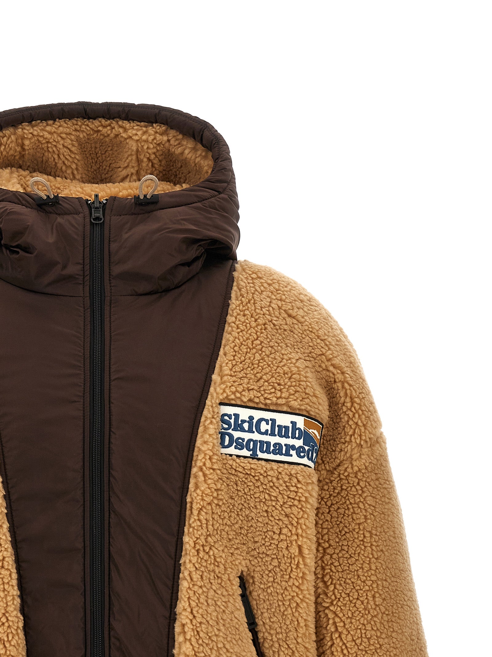 Dsquared² Brown Polyester Men's Bomber