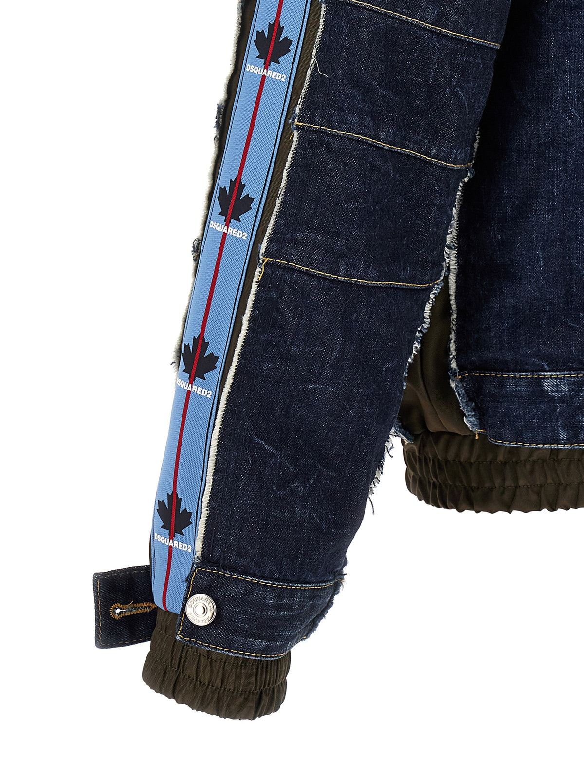 Dsquared² Blue Cotton Denim Men's Jacket