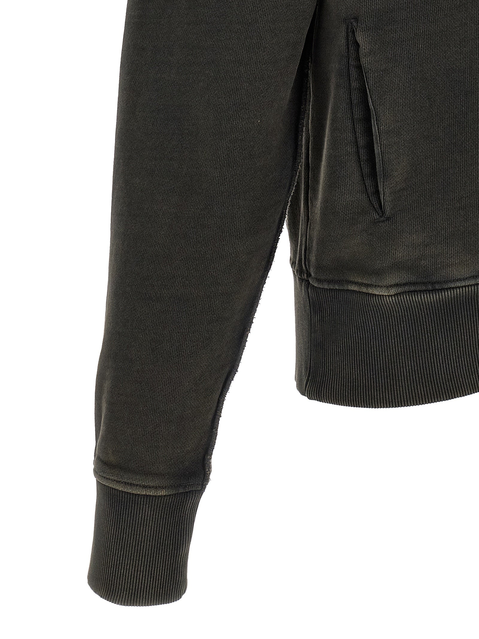Entire Studios Black Cotton Men's Sweatshirt