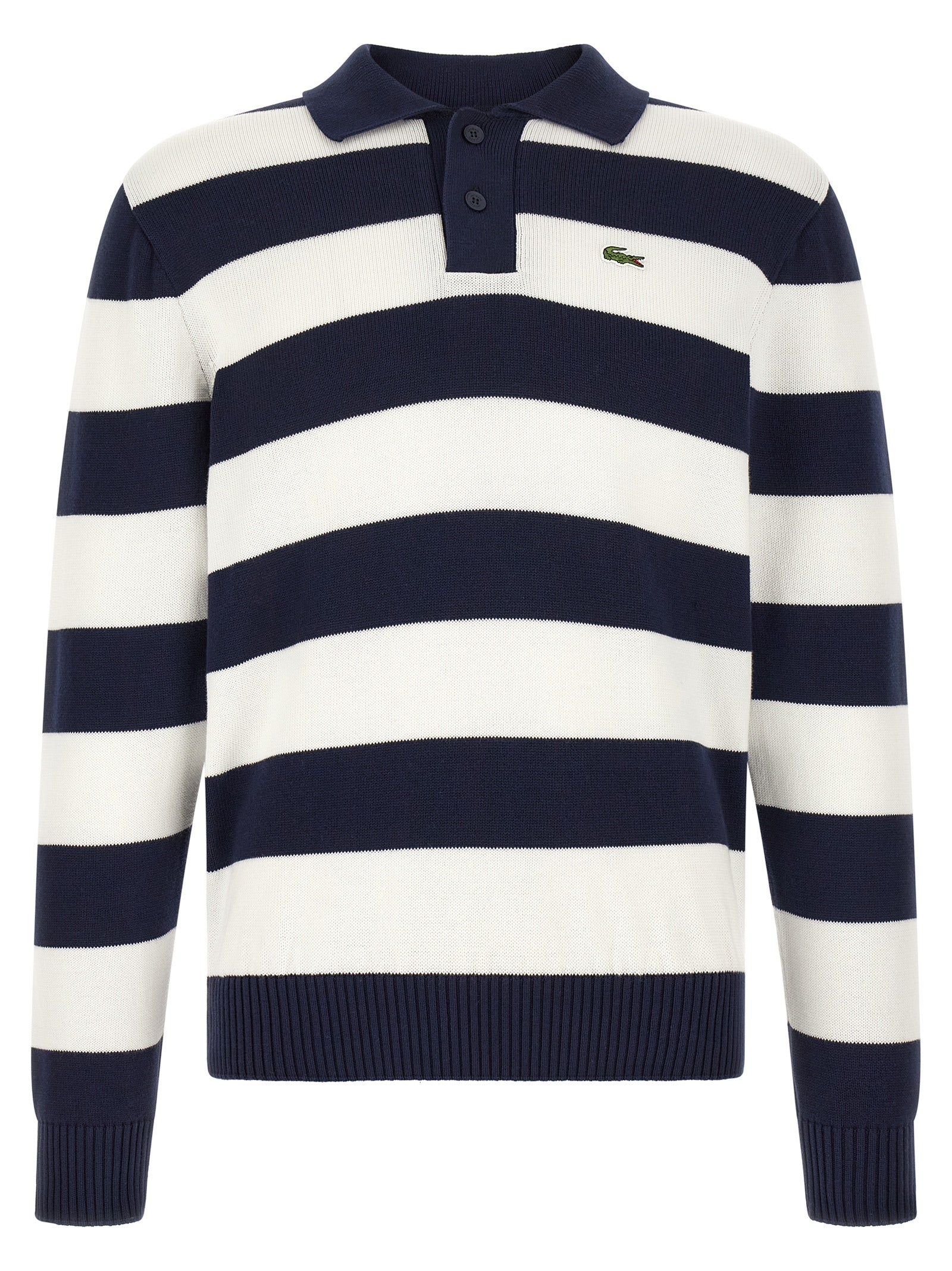 Lacoste White Cotton Men's Cardigan