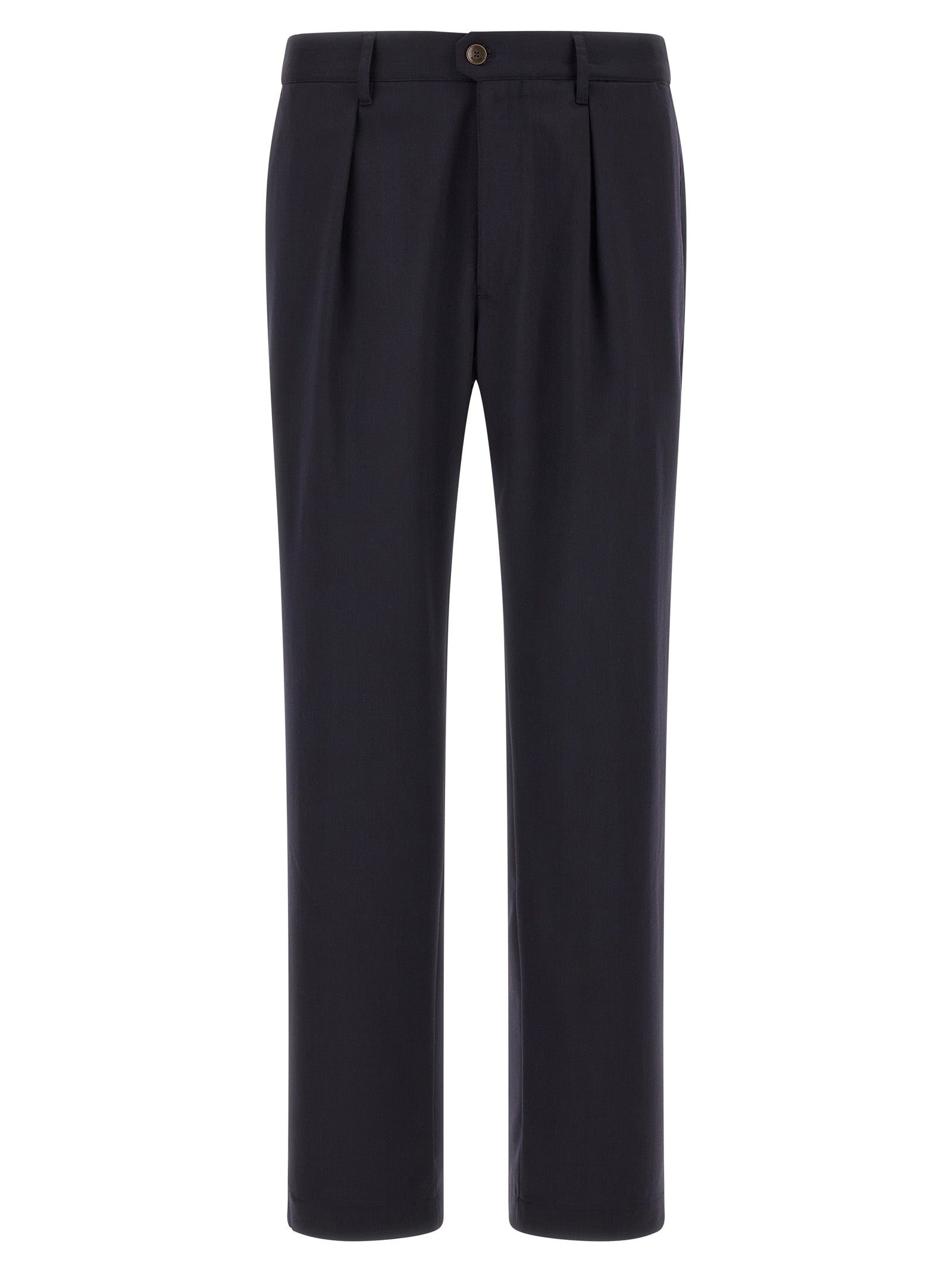 Incotex Blue Polyester Dress Men's Pants