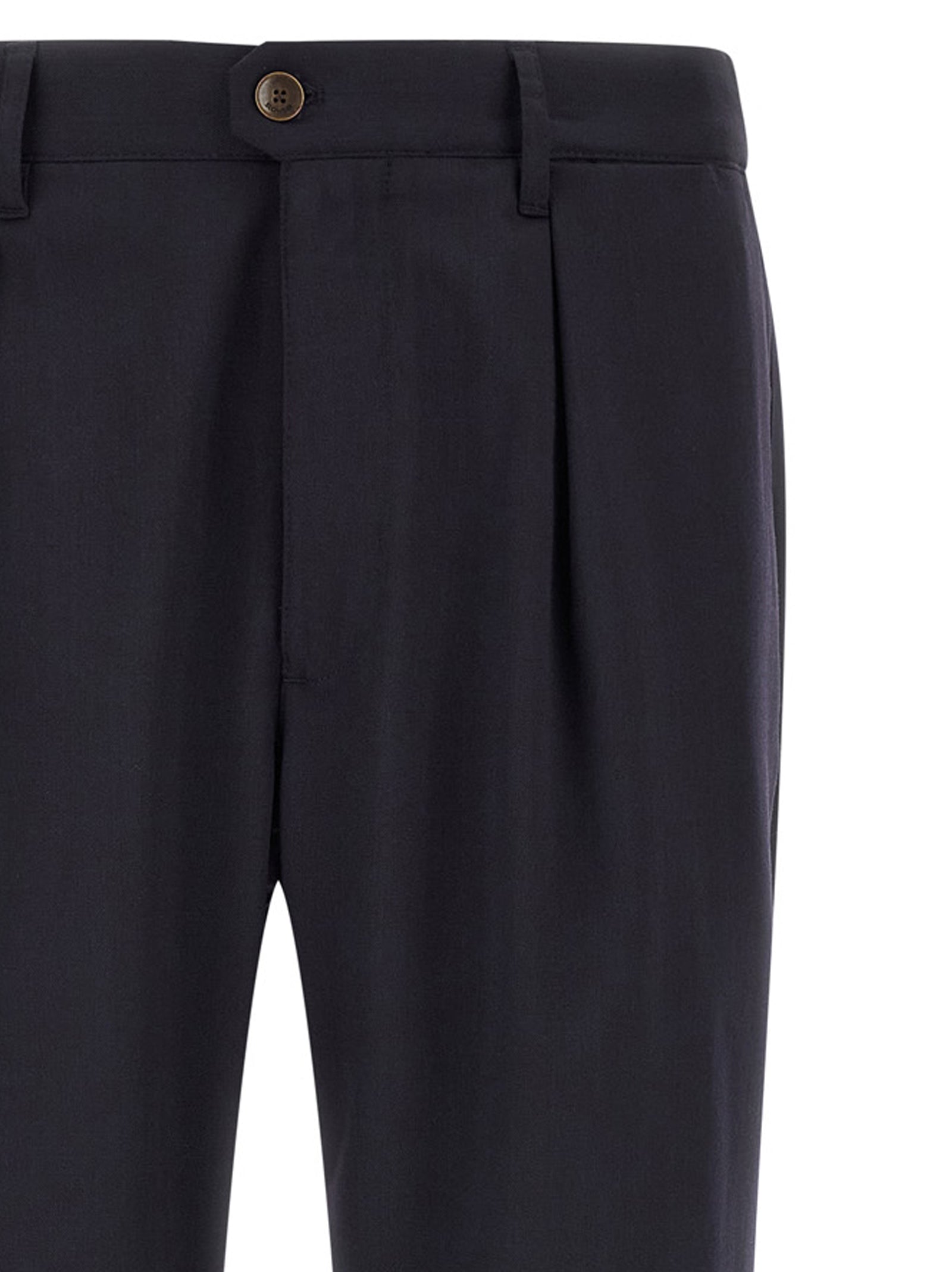 Incotex Blue Polyester Dress Men's Pants