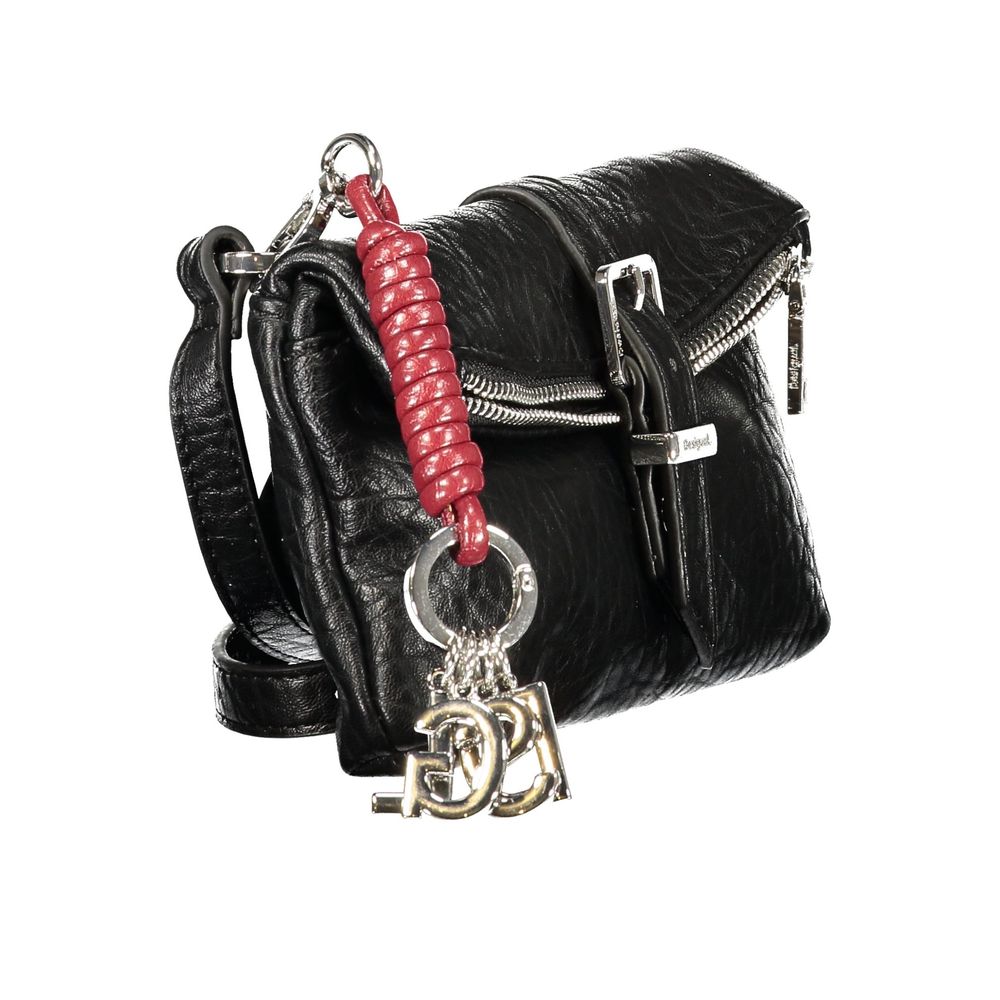 Desigual Black Polyurethane Women's Women's Bag