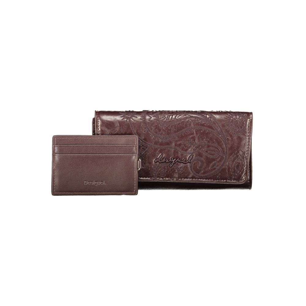 Desigual Brown Polyurethane Women Women's Wallet