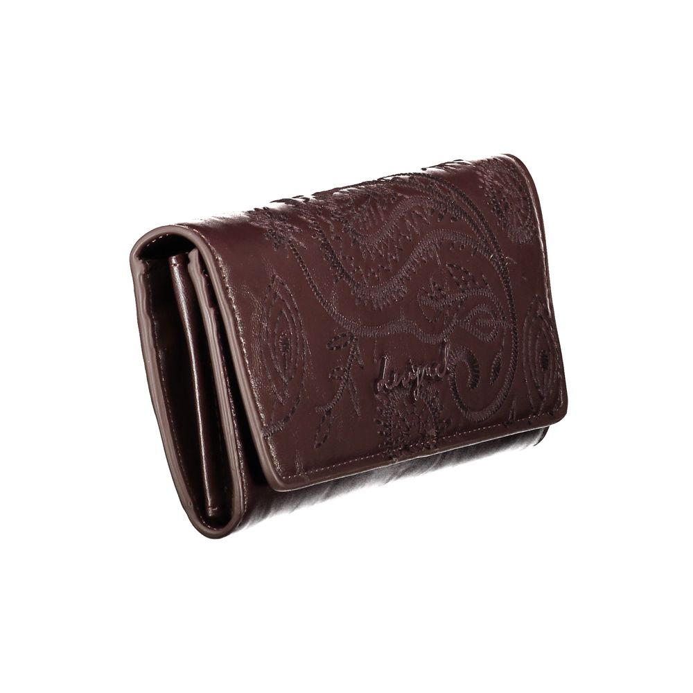 Desigual Brown Polyurethane Women Women's Wallet