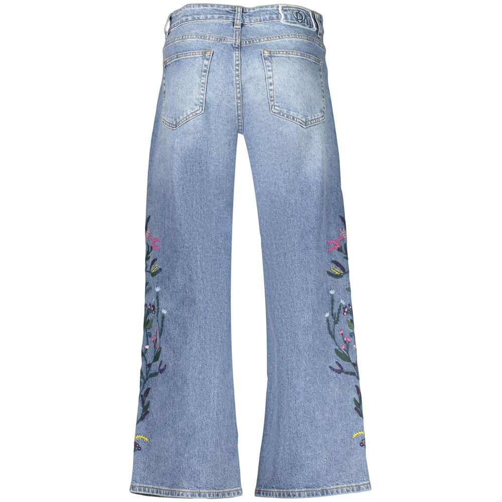 Desigual Blue Cotton Women's Women's Jean