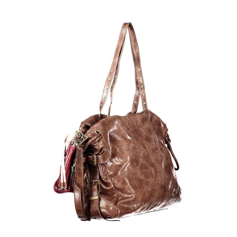 Desigual Brown Polyurethane Women's Women's Bag