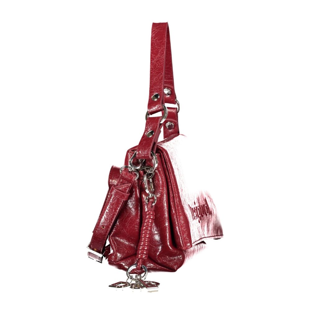 Desigual Red Polyurethane Women's Women's Bag