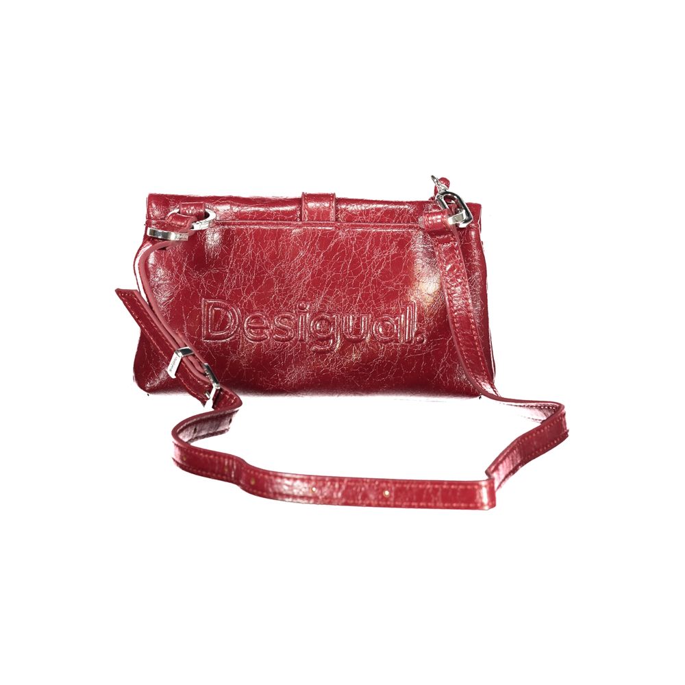 Desigual Red Polyurethane Women's Women's Bag