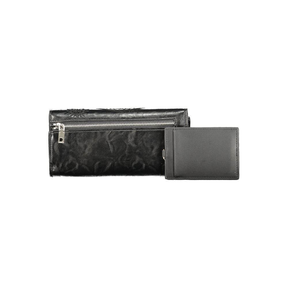 Desigual Black Polyurethane Women's Women's Wallet