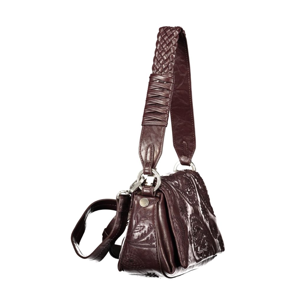 Desigual Brown Polyethylene Women's Handbag