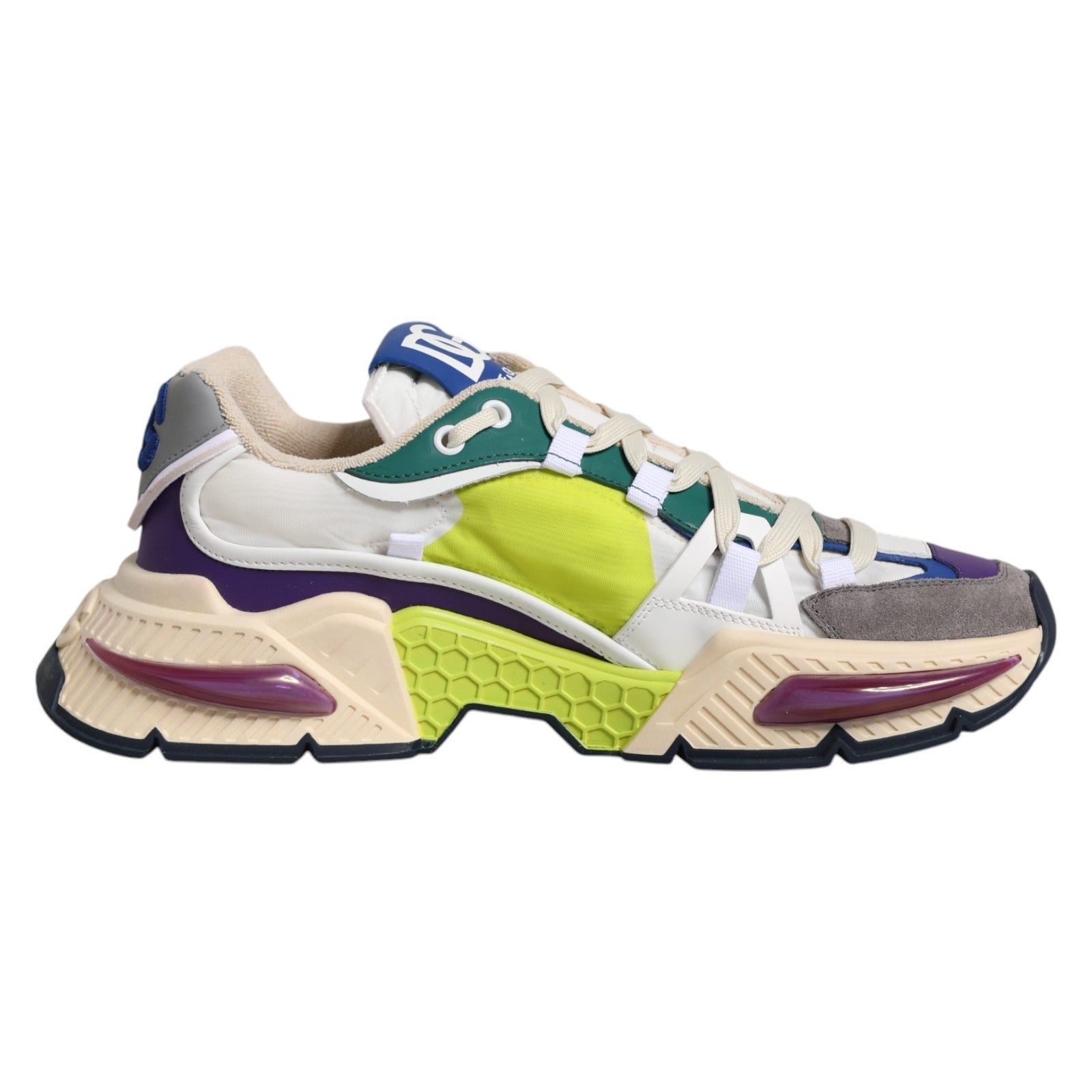 Dolce & Gabbana Multicolor Airmaster Low Top Sneakers Men's Shoes