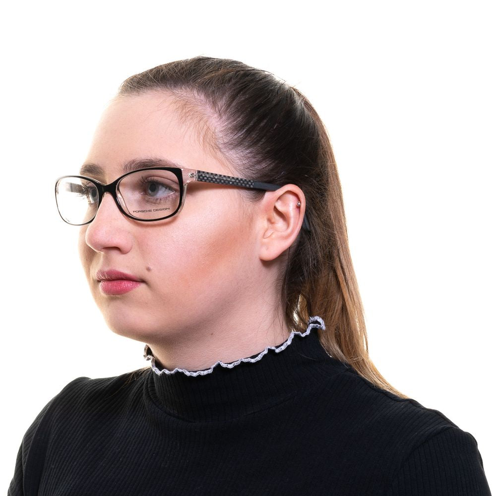 Porsche Design Black Plastic Glasses Women's (Frames)