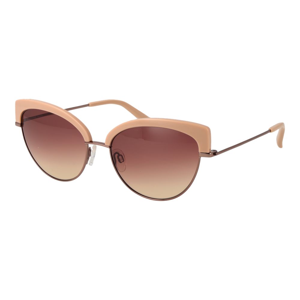 Rodenstock Beige Metal & Stainless Steel & Aluminum Women's Sunglasses