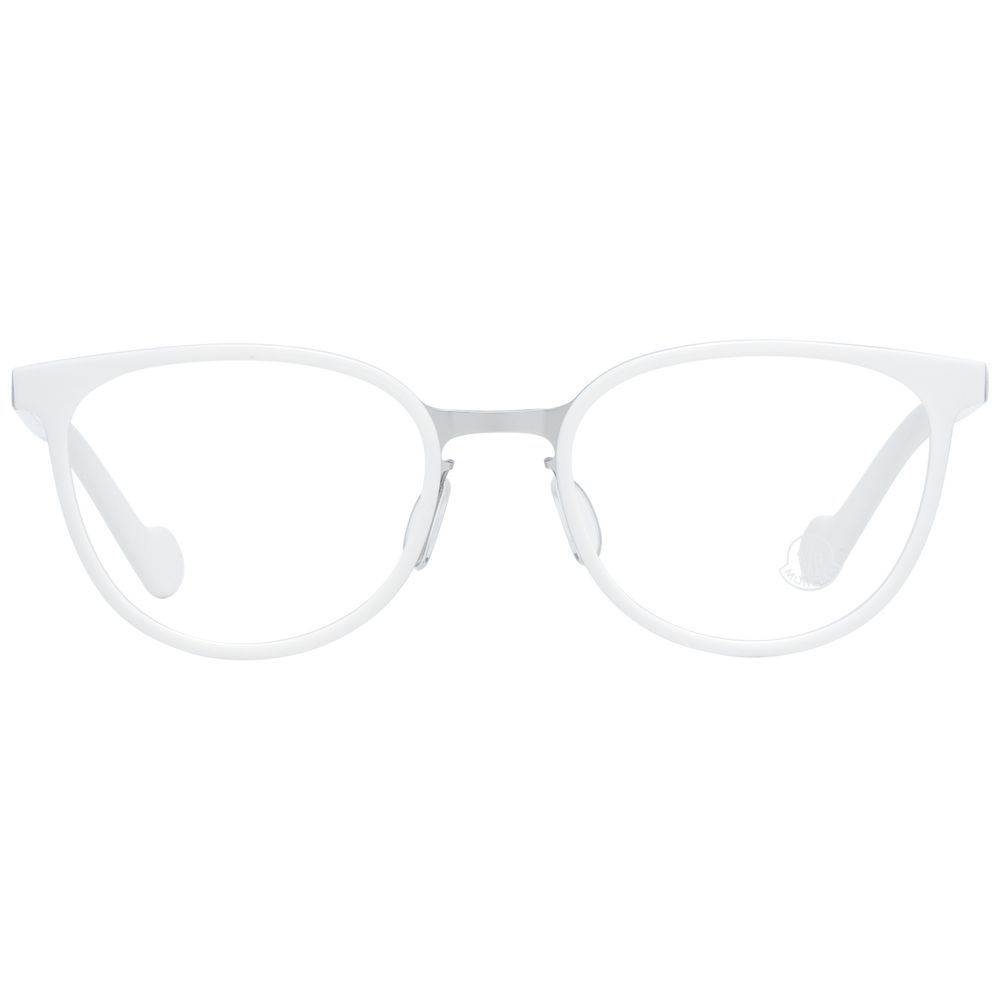 Moncler White Metal & Plastic Glasses Women's (Frames)