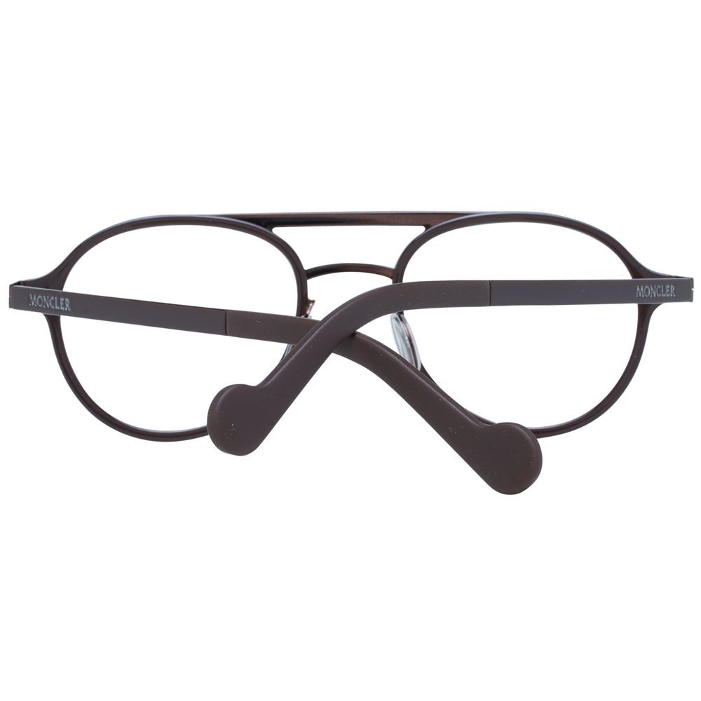 Moncler Brown Metal Glasses Men's (Frames)