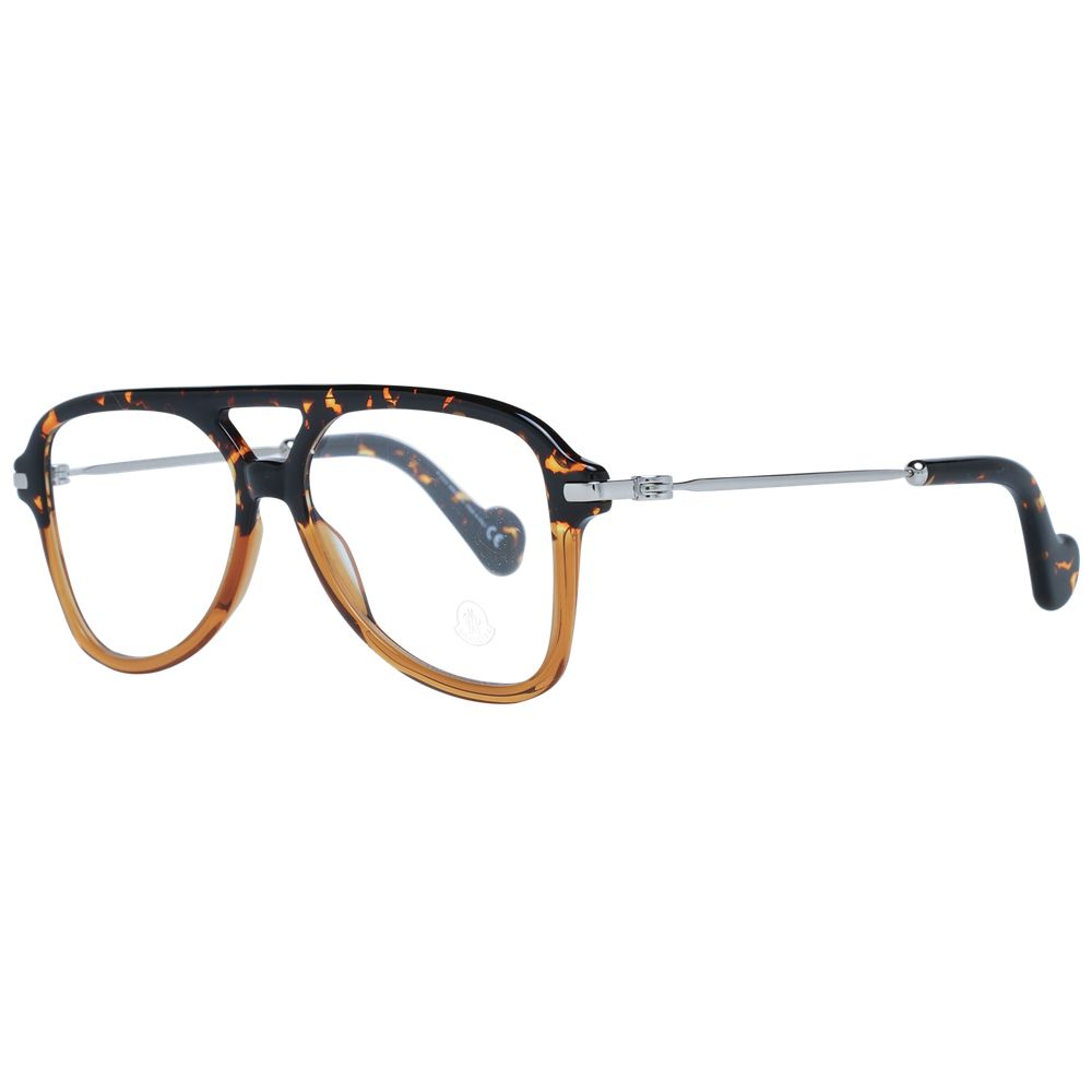 Moncler Brown Plastic Glasses Men's (Frames)