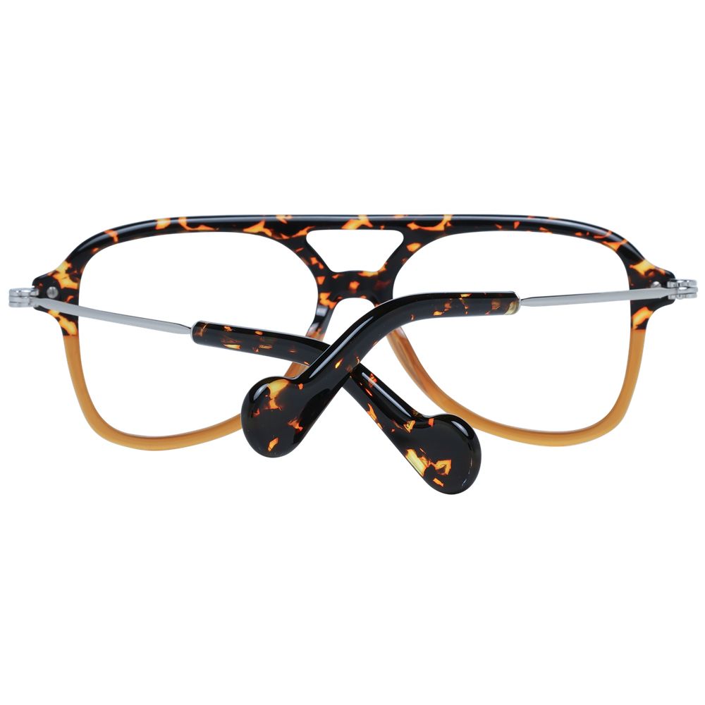 Moncler Brown Plastic Glasses Men's (Frames)