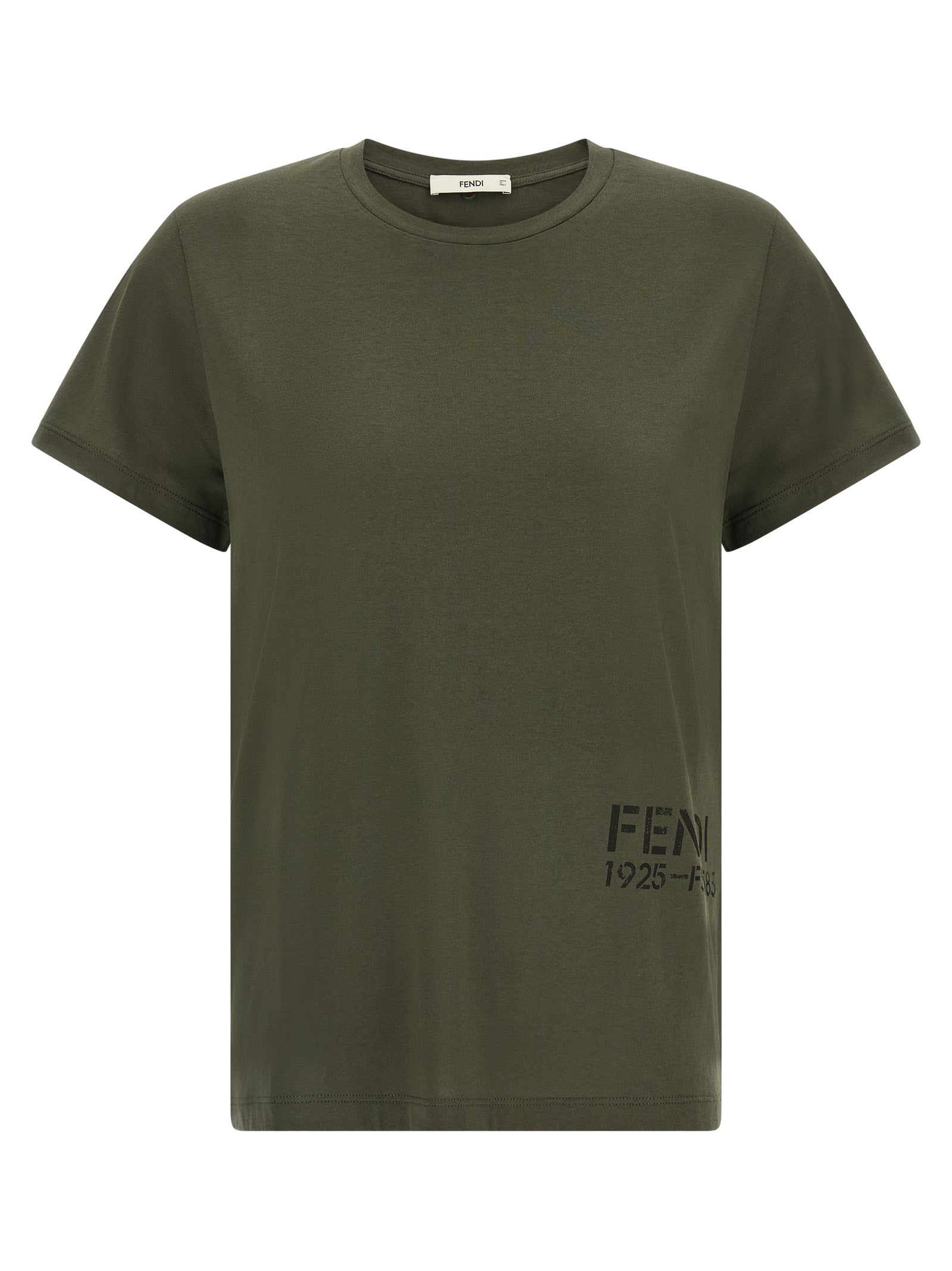 Fendi Bicolor Cotton Women's T-Shirt