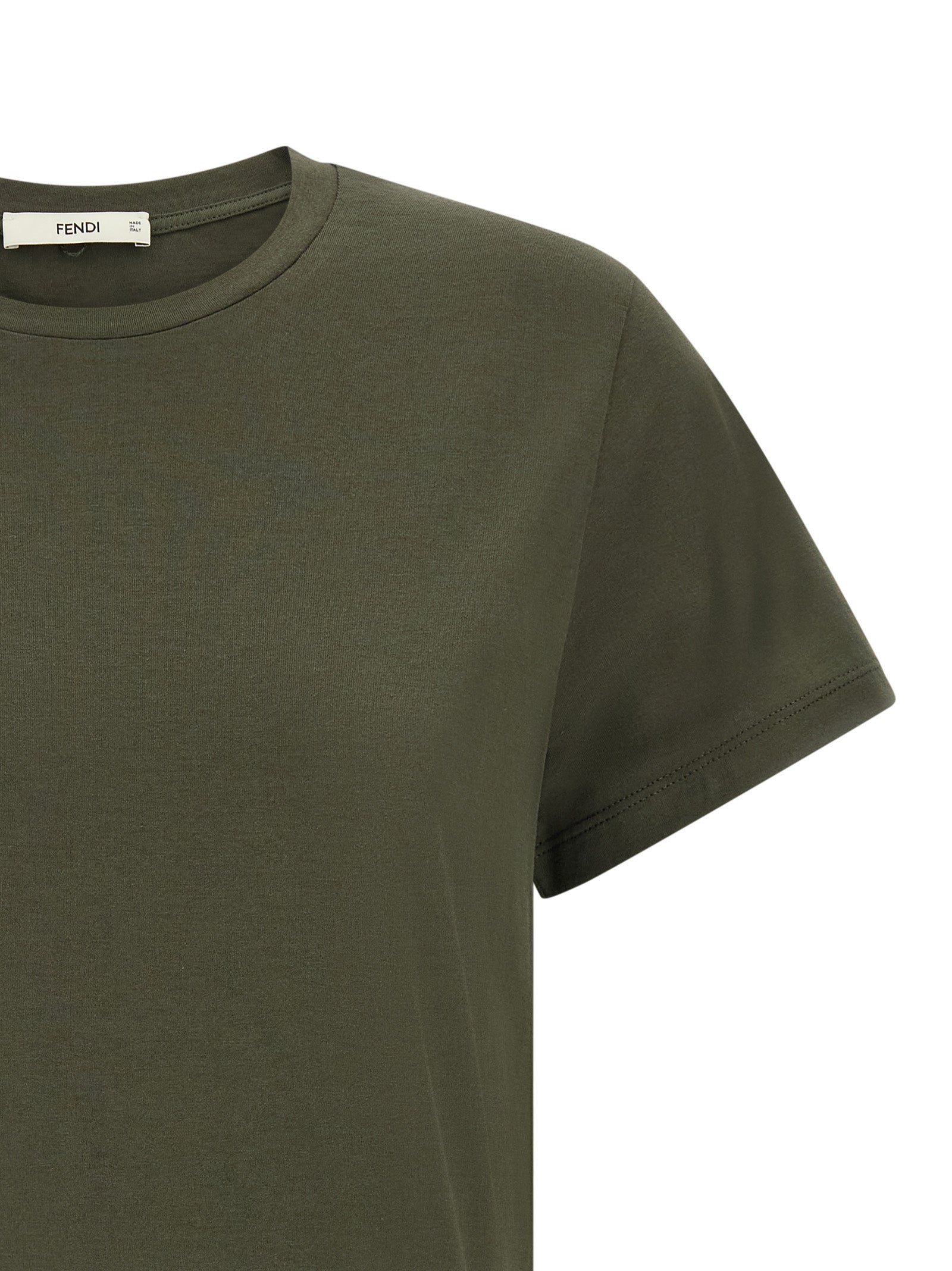 Fendi Bicolor Cotton Women's T-Shirt