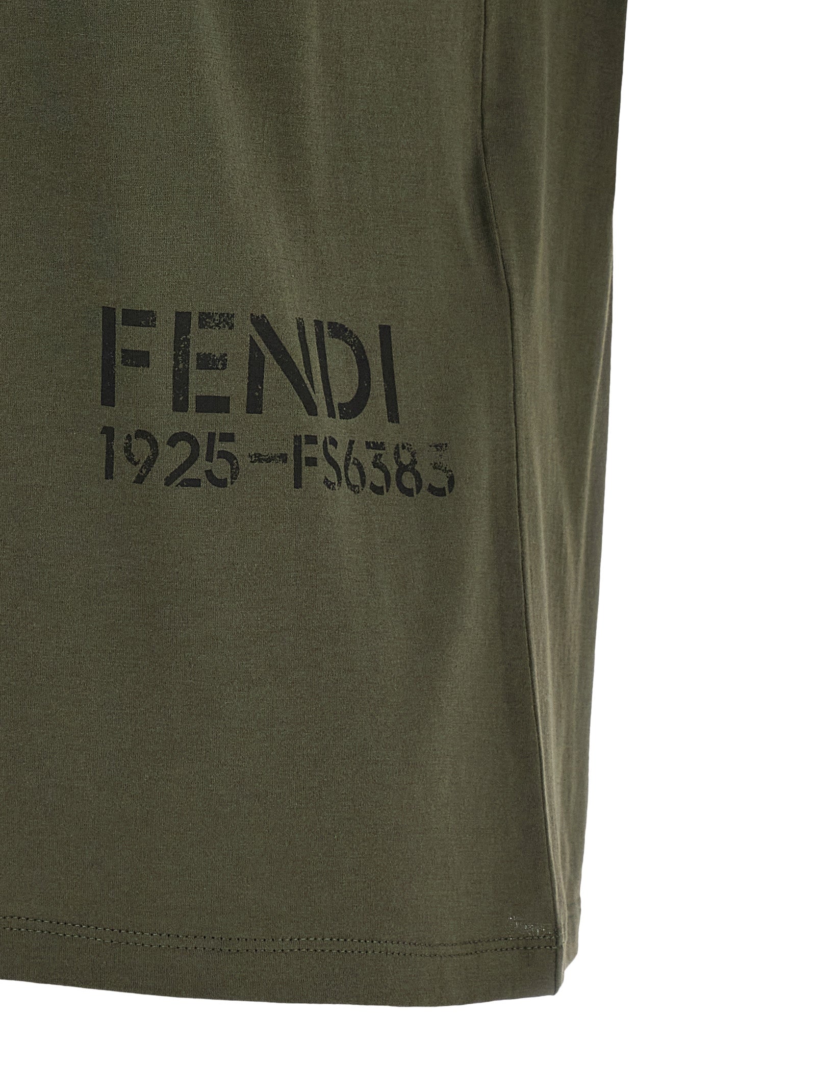 Fendi Bicolor Cotton Women's T-Shirt