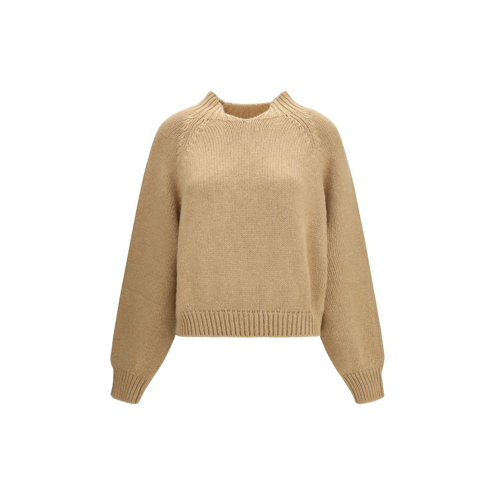 Khaite Beige Cashmere Women's Sweater