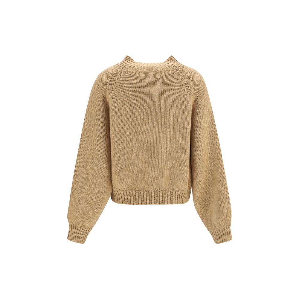 Khaite Beige Cashmere Women's Sweater