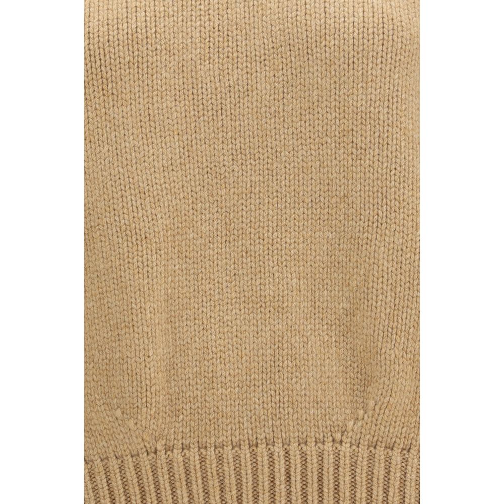 Khaite Beige Cashmere Women's Sweater