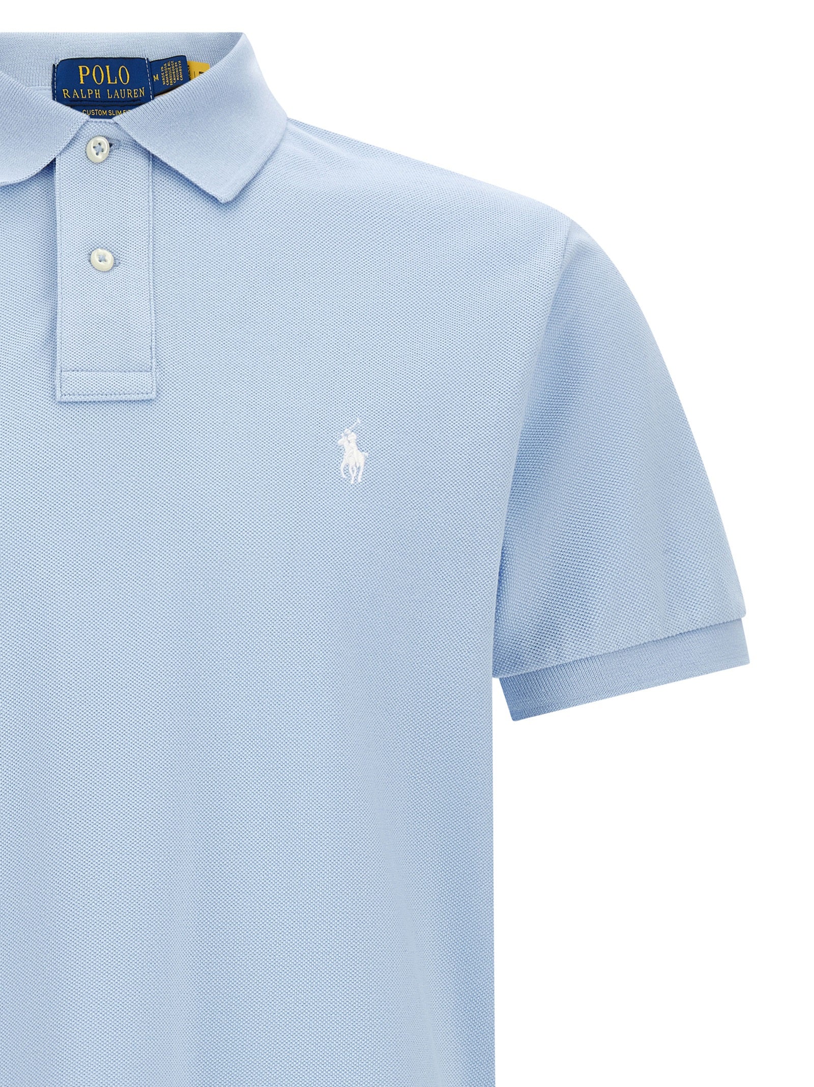 Polo Ralph Lauren Blue Cotton Polo Men's Shirt