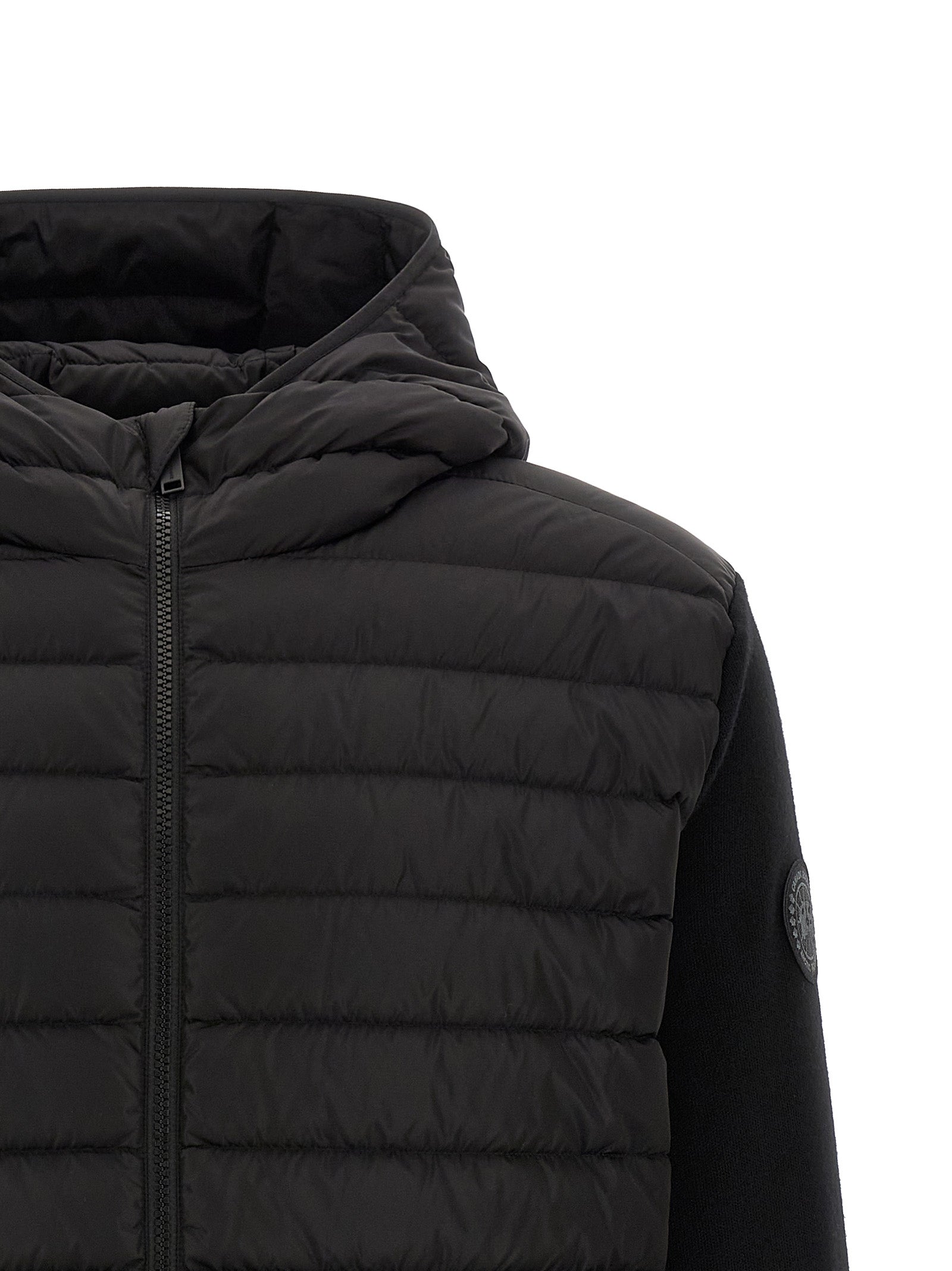 Canada Goose Black Wool Full-Length Men's Jacket