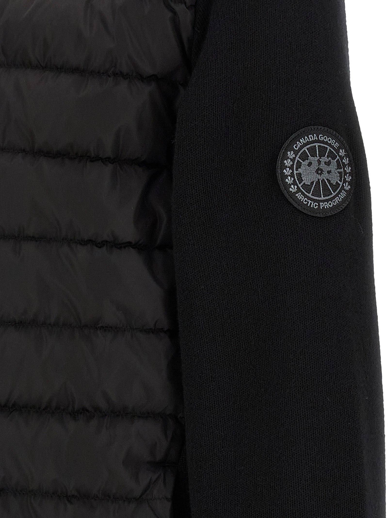 Canada Goose Black Wool Full-Length Men's Jacket