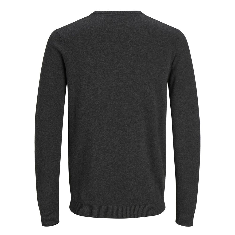 Jack Jones Gray Cotton Men's Sweatshirt