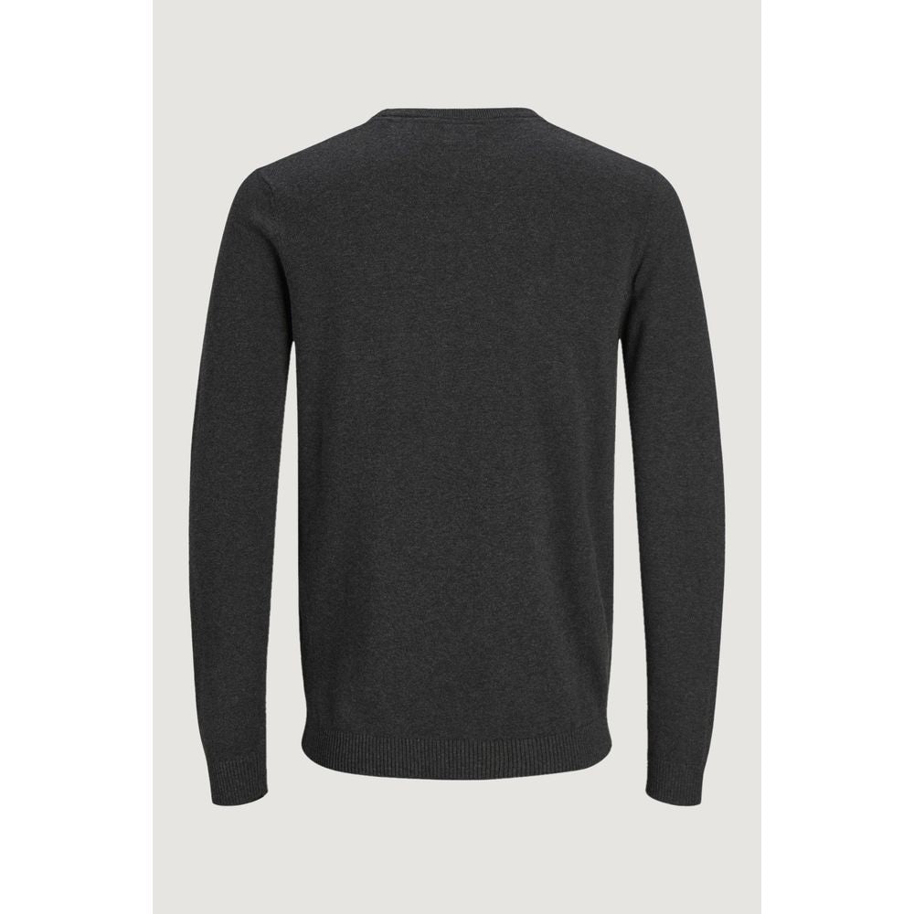 Jack Jones Gray Cotton Men's Sweatshirt