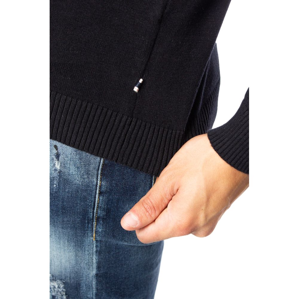 Jack Jones Black Cotton Men's Sweatshirt