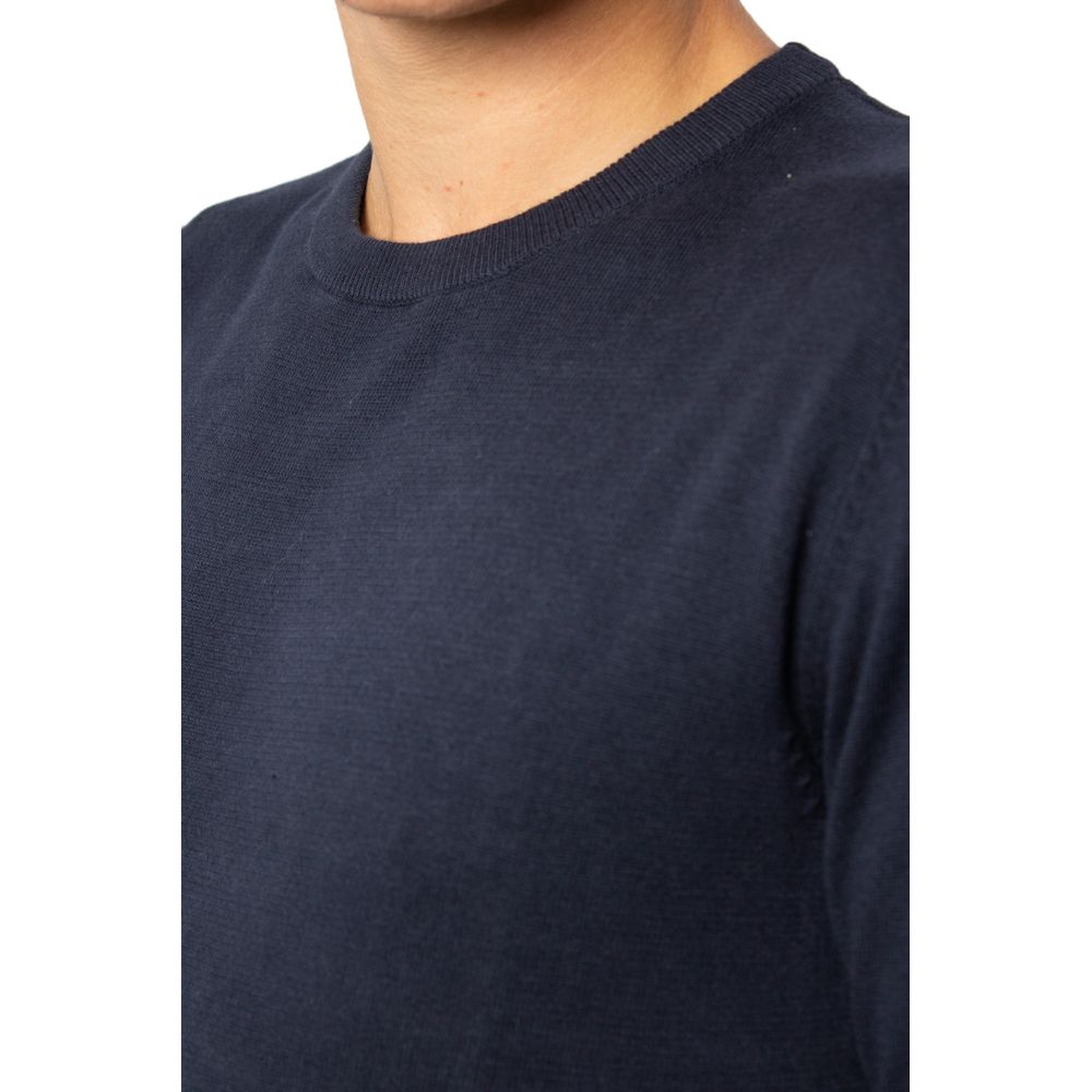 Jack Jones Blue Cotton Men's Sweatshirt