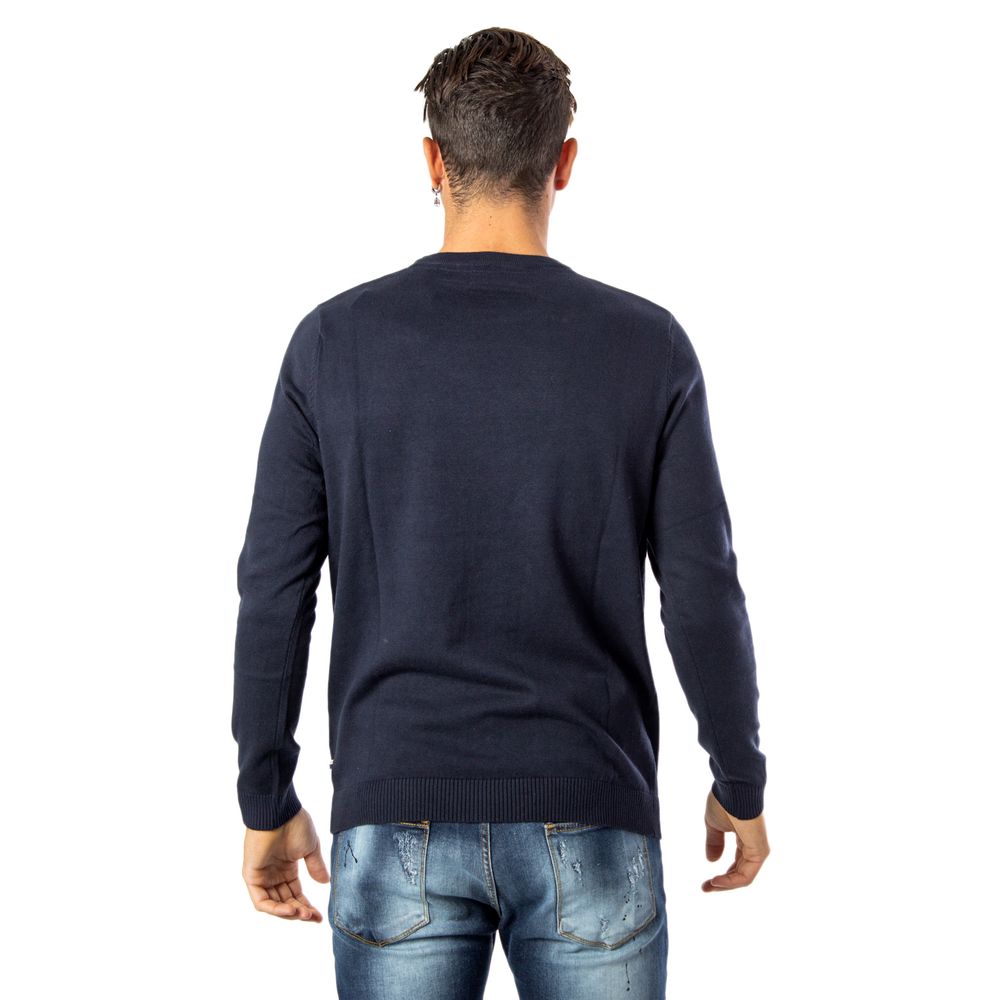 Jack Jones Blue Cotton Men's Sweatshirt