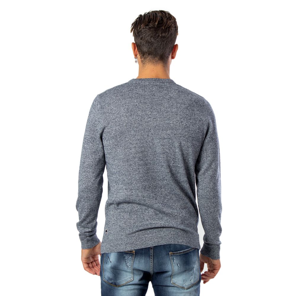 Jack Jones Blue Cotton Men's Sweatshirt