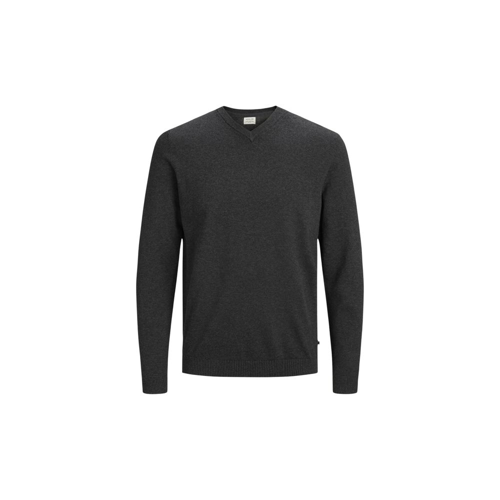 Jack Jones Gray Cotton Men's Sweatshirt