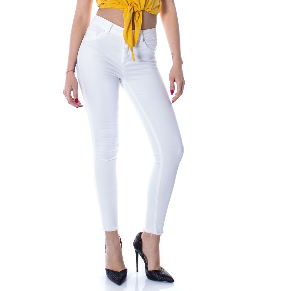Only White Cotton Skinny Women's Jeans