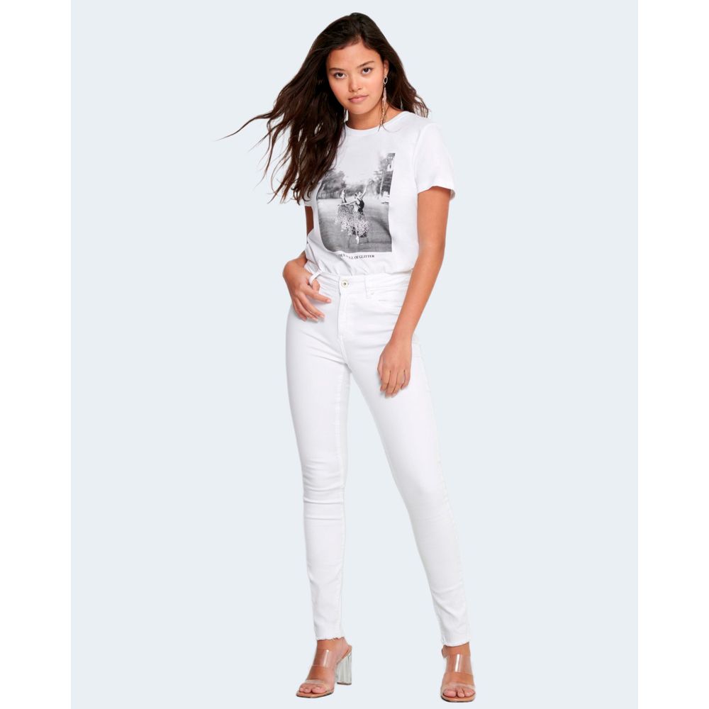 Only White Cotton Skinny Women's Jeans