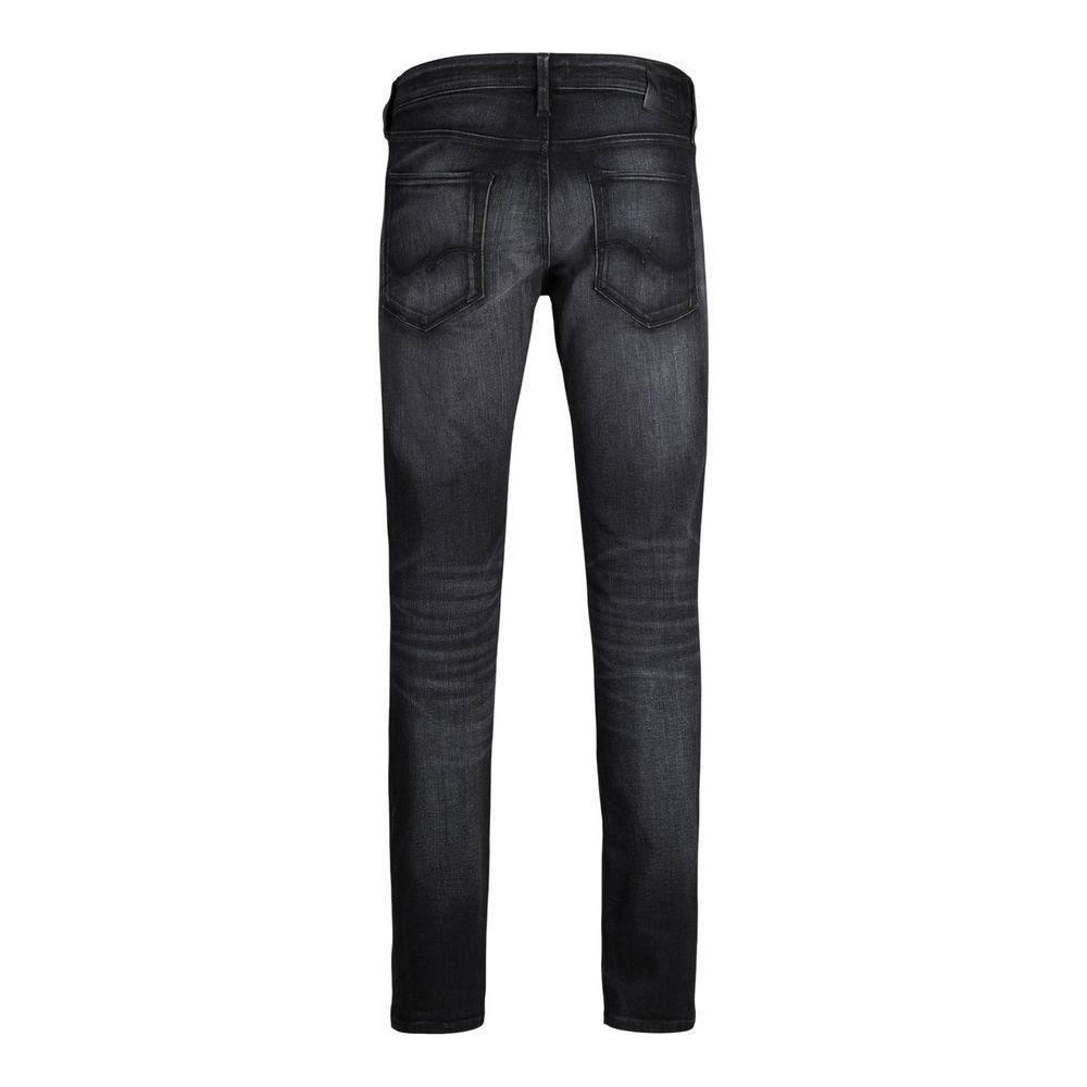 Jack Jones Black Cotton Skinny Men's Jeans