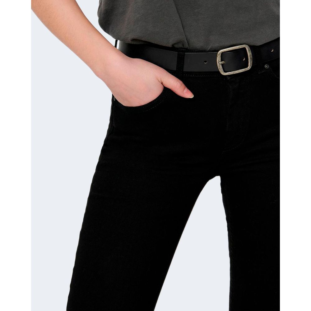Only Black Cotton Skinny Women's Jeans
