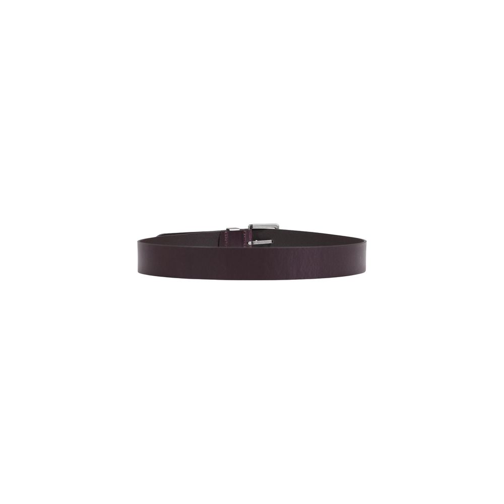Armani Exchange Brown Leather Regular Men's Belt