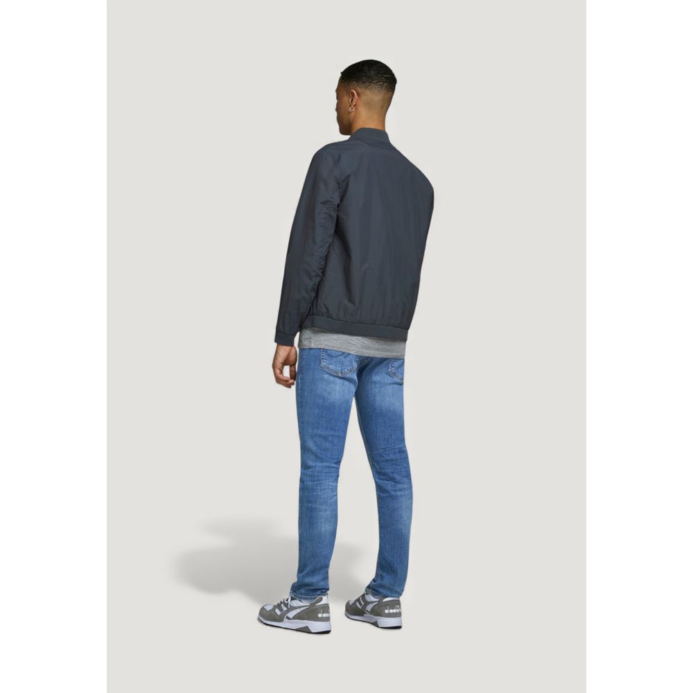 Jack Jones Blue Cotton Skinny Men's Jeans